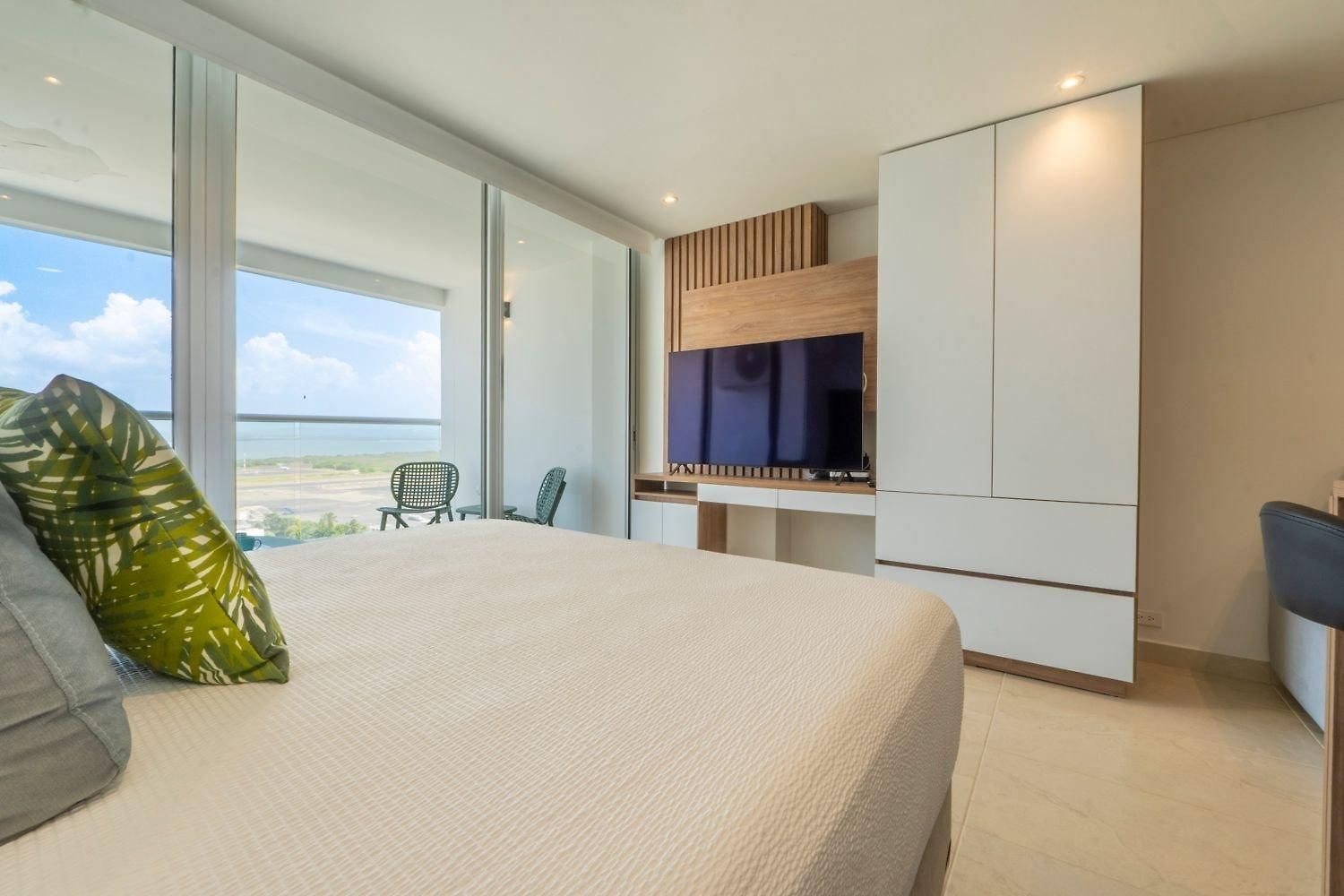 Cb1638 | Con Daybed Piso 16 Y Balcón Panorámico Apartamento *