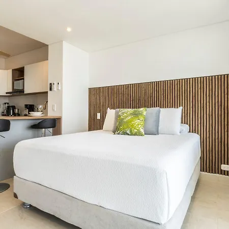 Apartamento Cb1638 | Con Daybed Piso 16 Y Balcón Panorámico Cartagena