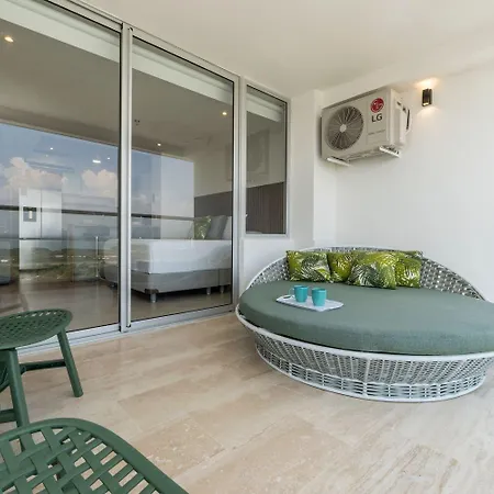 Cb1638 | Con Daybed Piso 16 Y Balcón Panorámico *